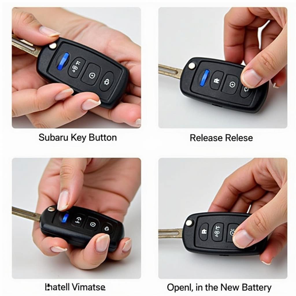 Subaru Key Fob Battery Replacement Steps