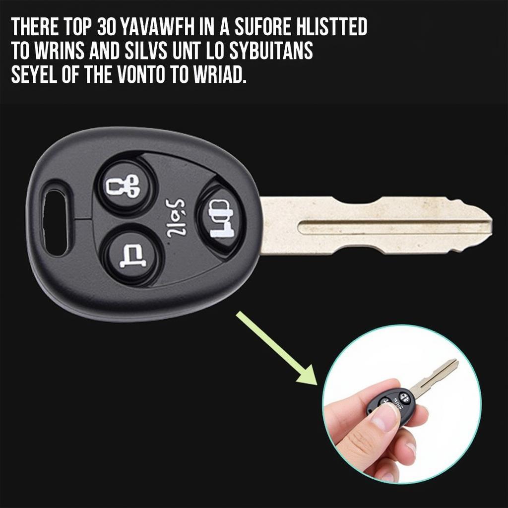 Subaru Key Fob Buttons