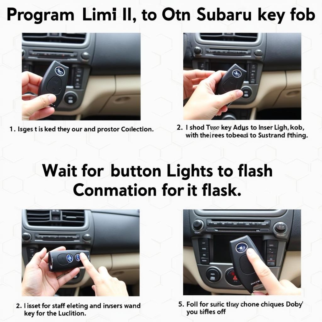 Subaru Key Fob Programming Process