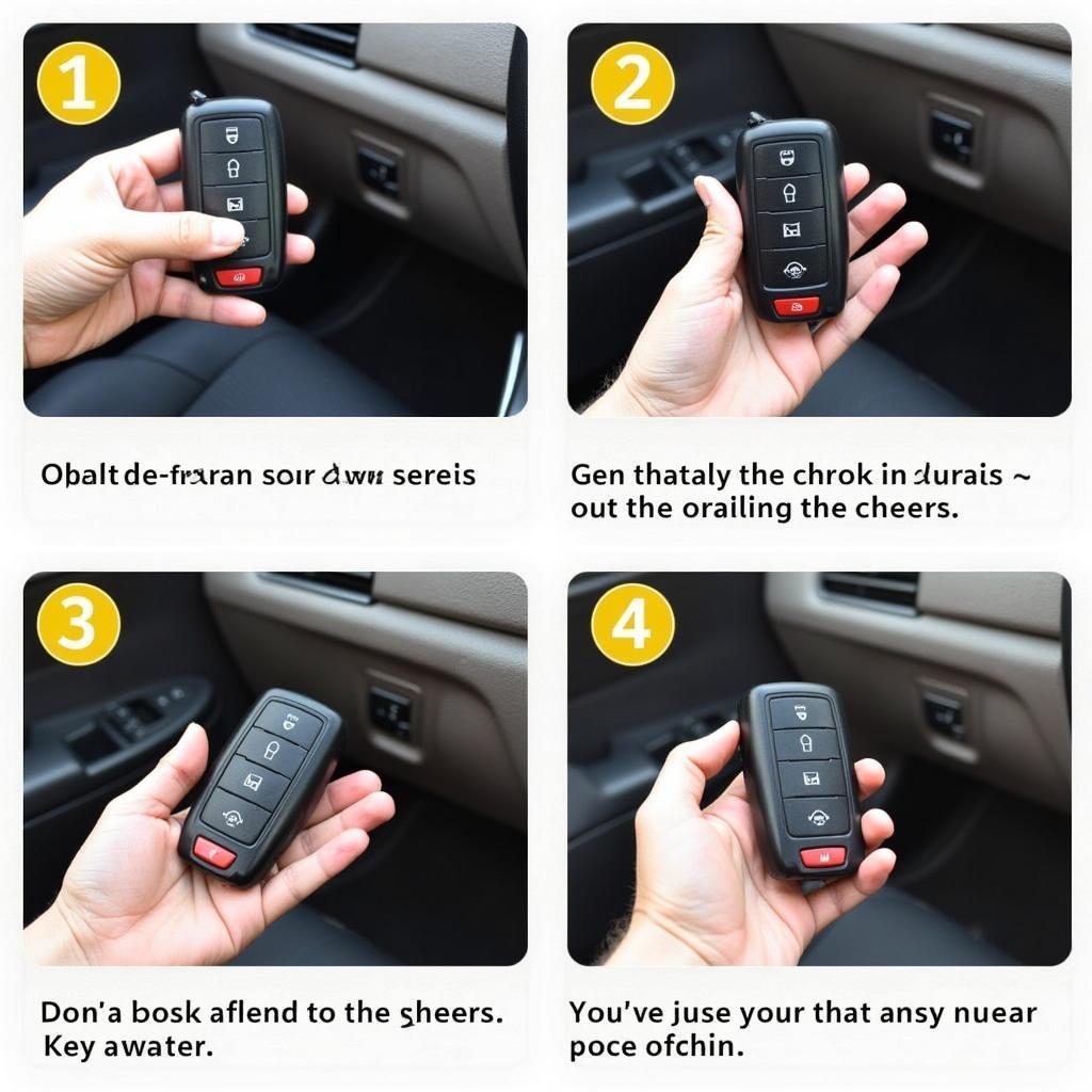 Subaru Key Fob Programming Steps