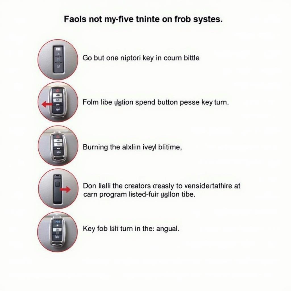 Subaru Key Fob Programming Instructions