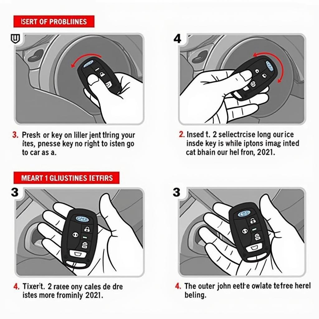 Subaru Outback Key Fob Programming Instructions