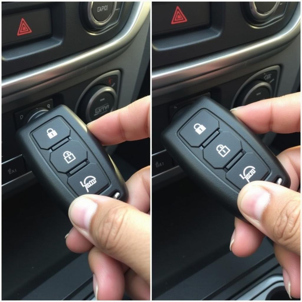 Testing 2017 GMC Acadia Key Fob After Battery Change