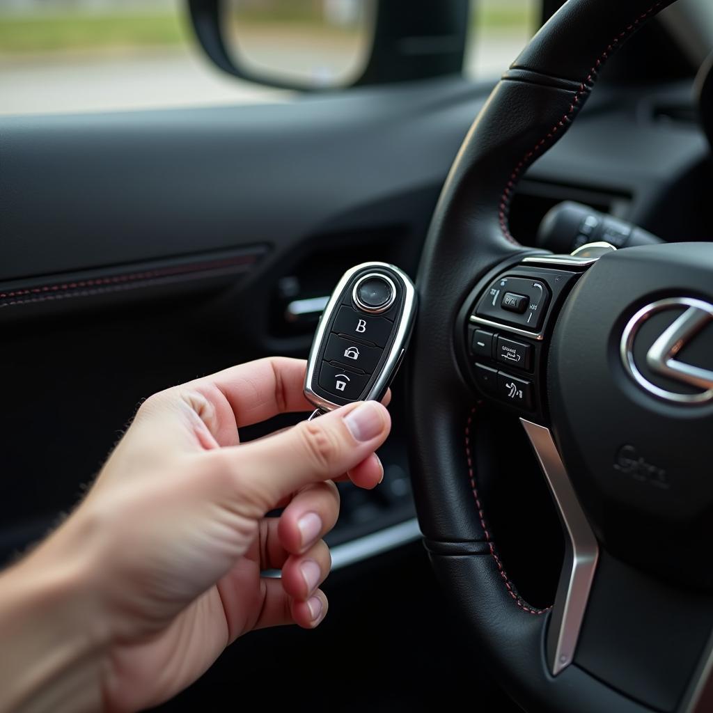 Testing Lexus Key Fob Functionality After Battery Change