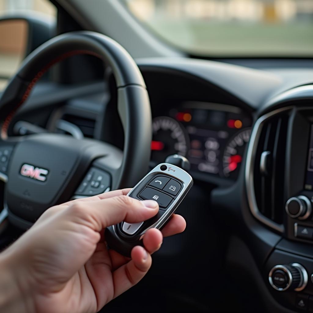 Testing the Functionality of the GMC Terrain Key Fob