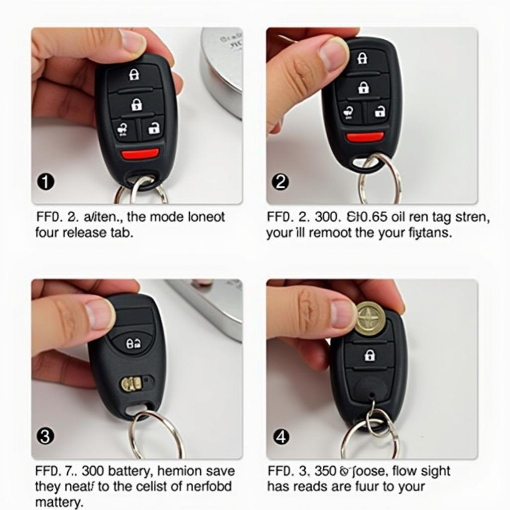 Toyota 4Runner key fob battery replacement step-by-step guide