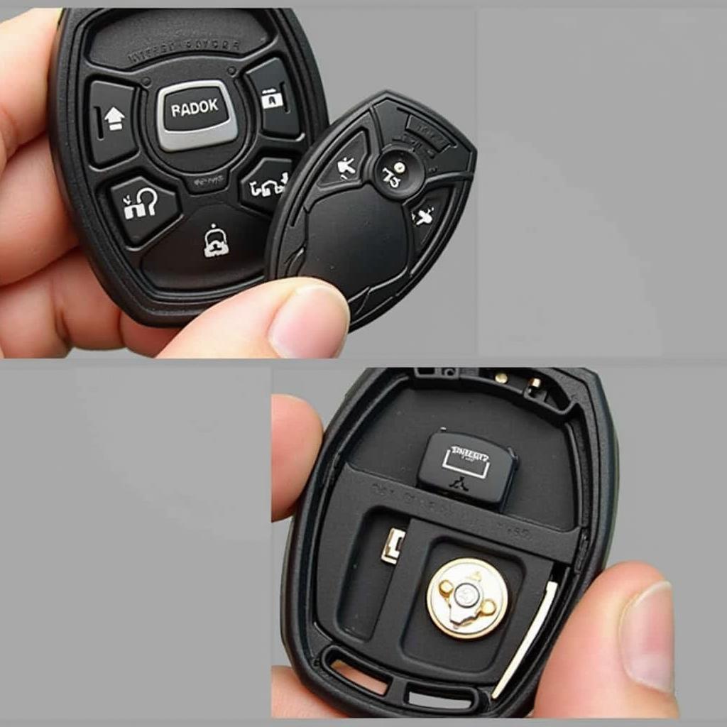 Replacing the battery in a 2018 Toyota Highlander key fob