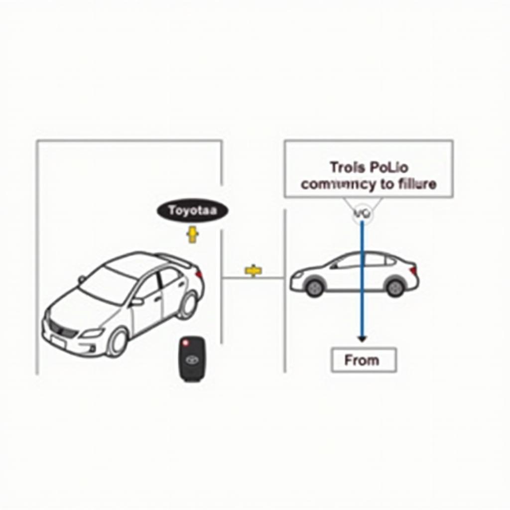 Toyota Key Fob Communicating with Car Receiver