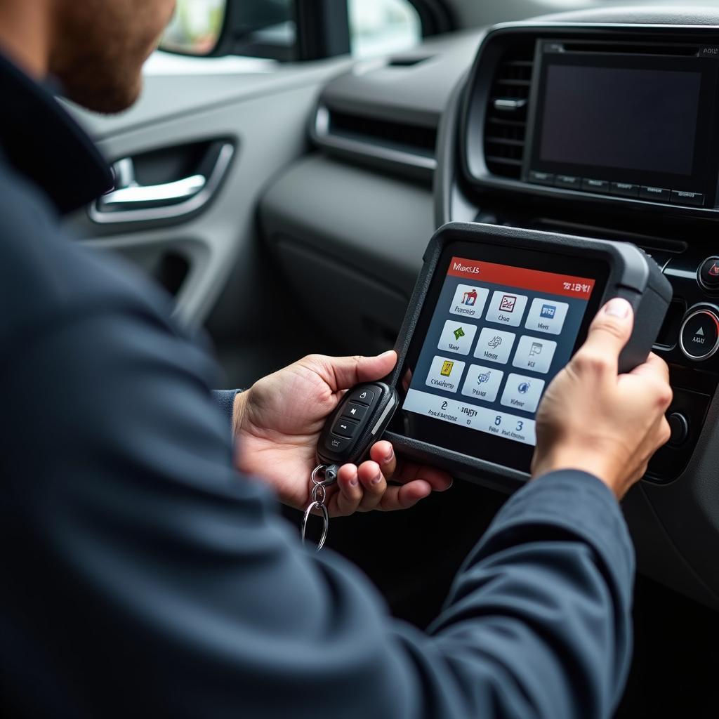 Programming a Toyota Key Fob