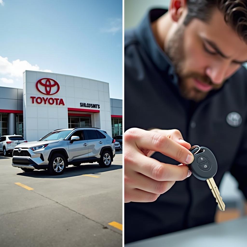 Toyota Key Fob Replacement Options: Dealership vs. Locksmith