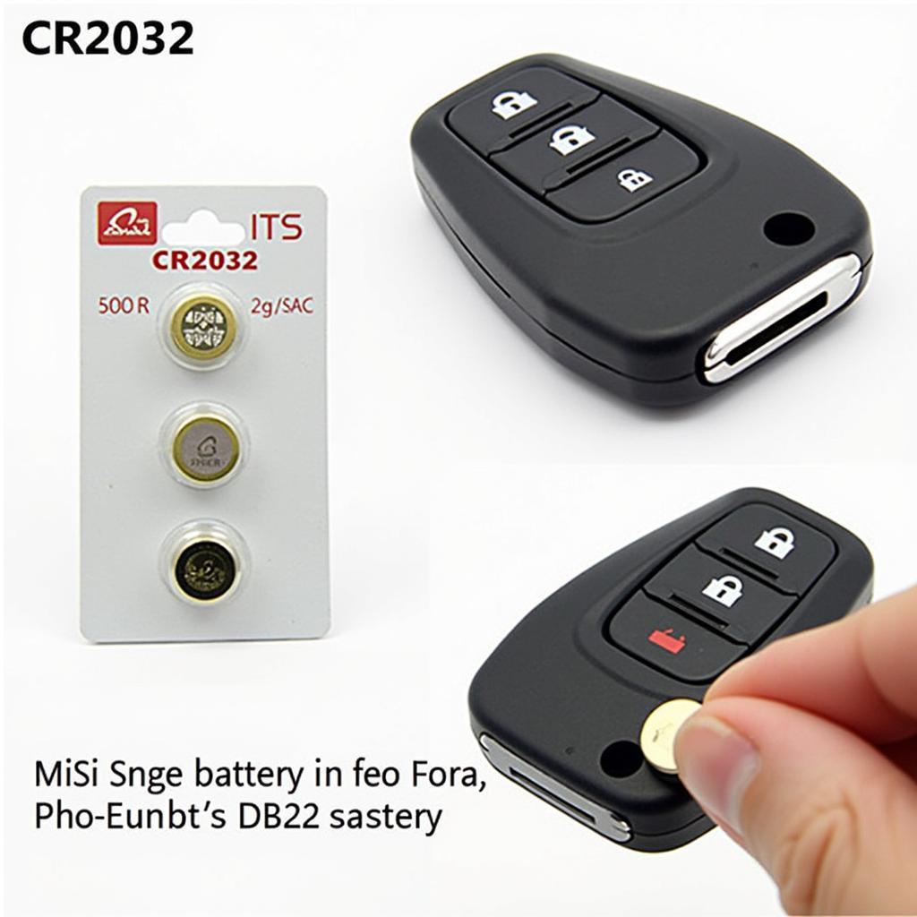 Toyota Prius Key Fob Battery Type CR2032