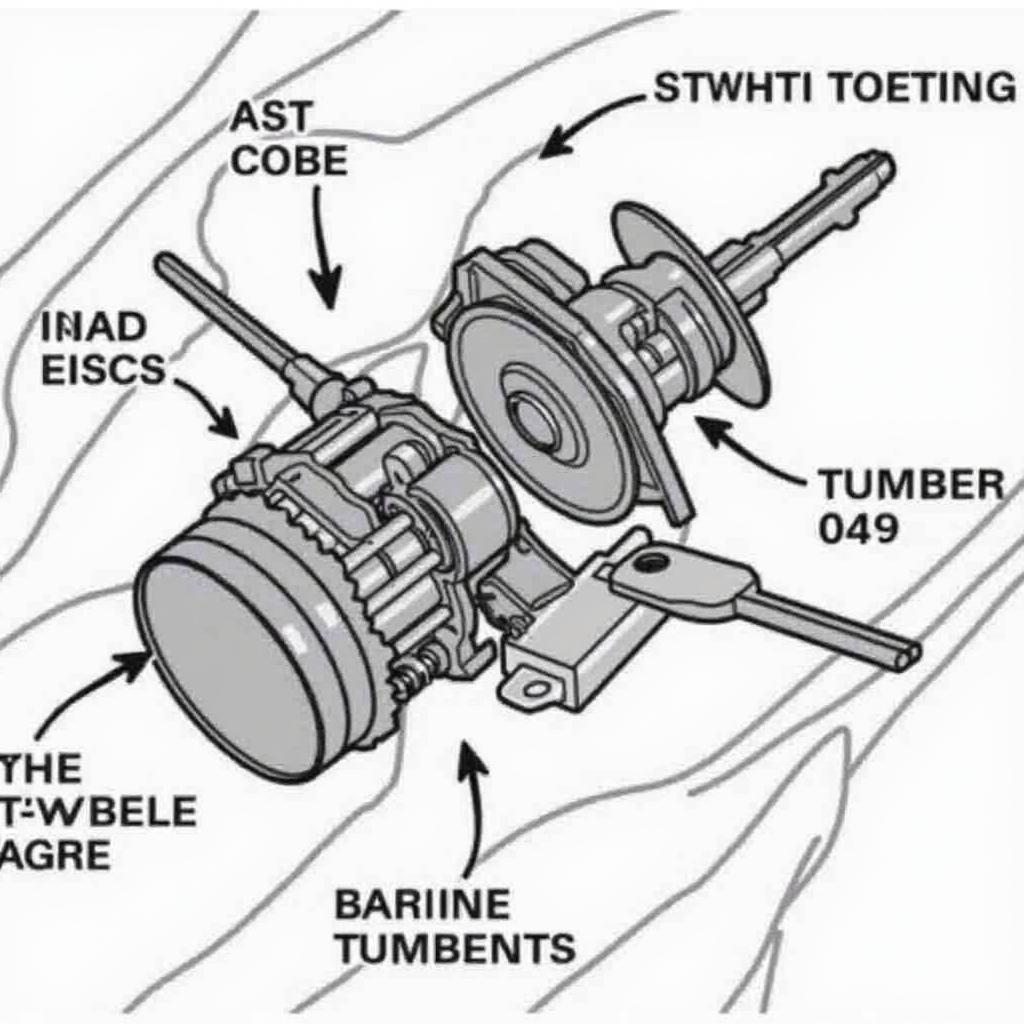 Toyota RAV4 Ignition Cylinder