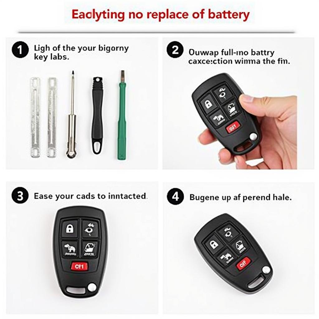 Toyota RAV4 Key Fob Battery Replacement