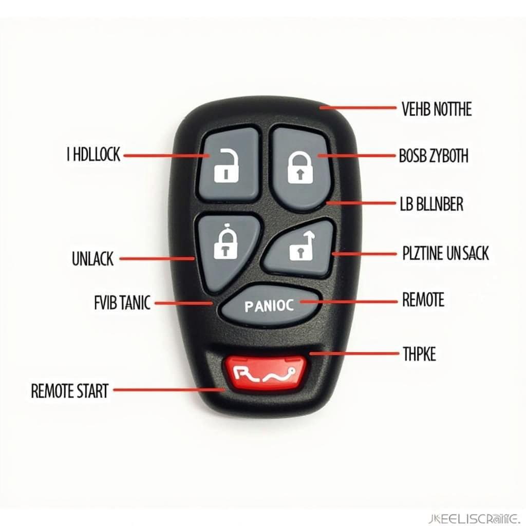 Toyota Rush Key Fob Functions