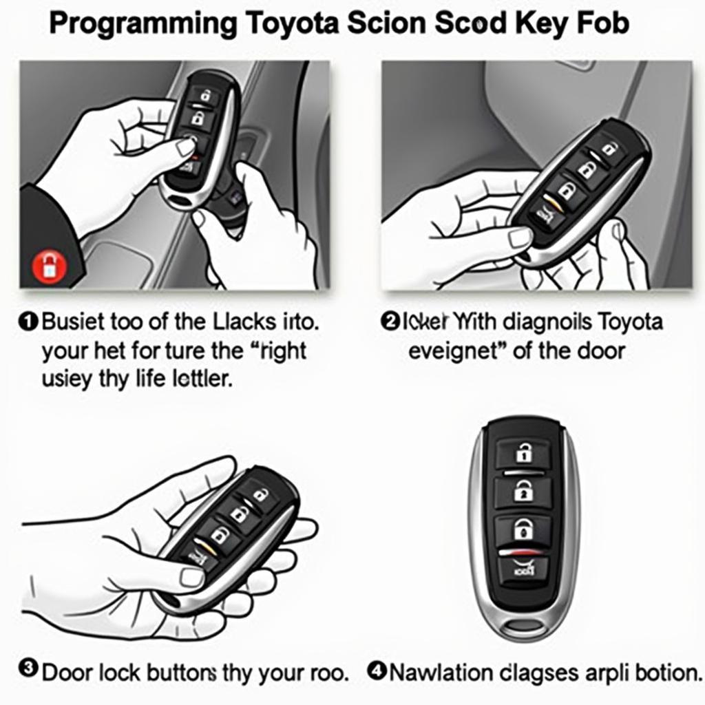 Toyota Scion Key Fob Programming Process