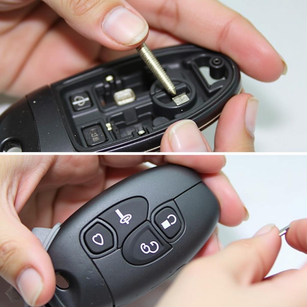 Replacing the Battery in a Toyota Tacoma Key Fob