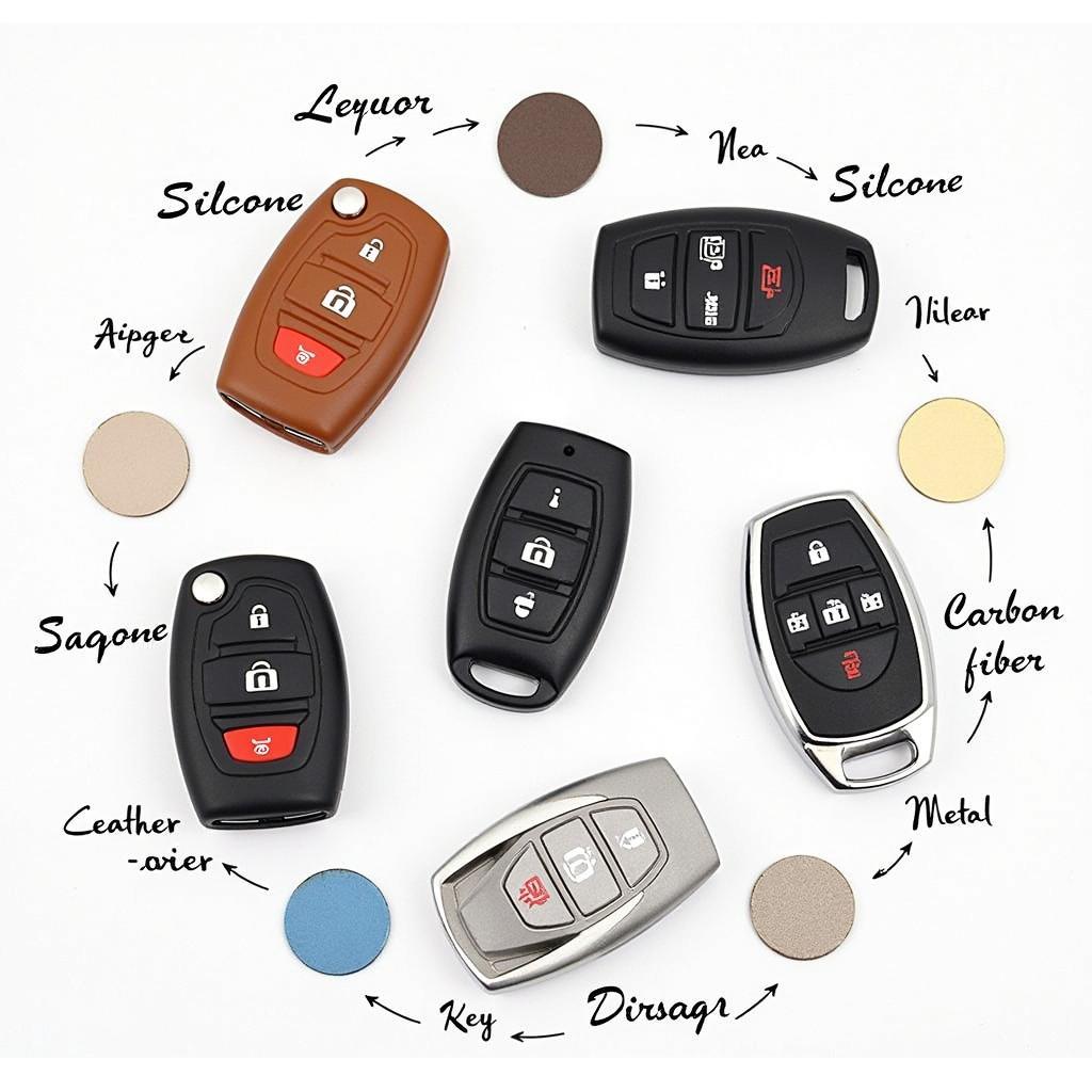 Different Types of Toyota Tacoma Key Fob Covers