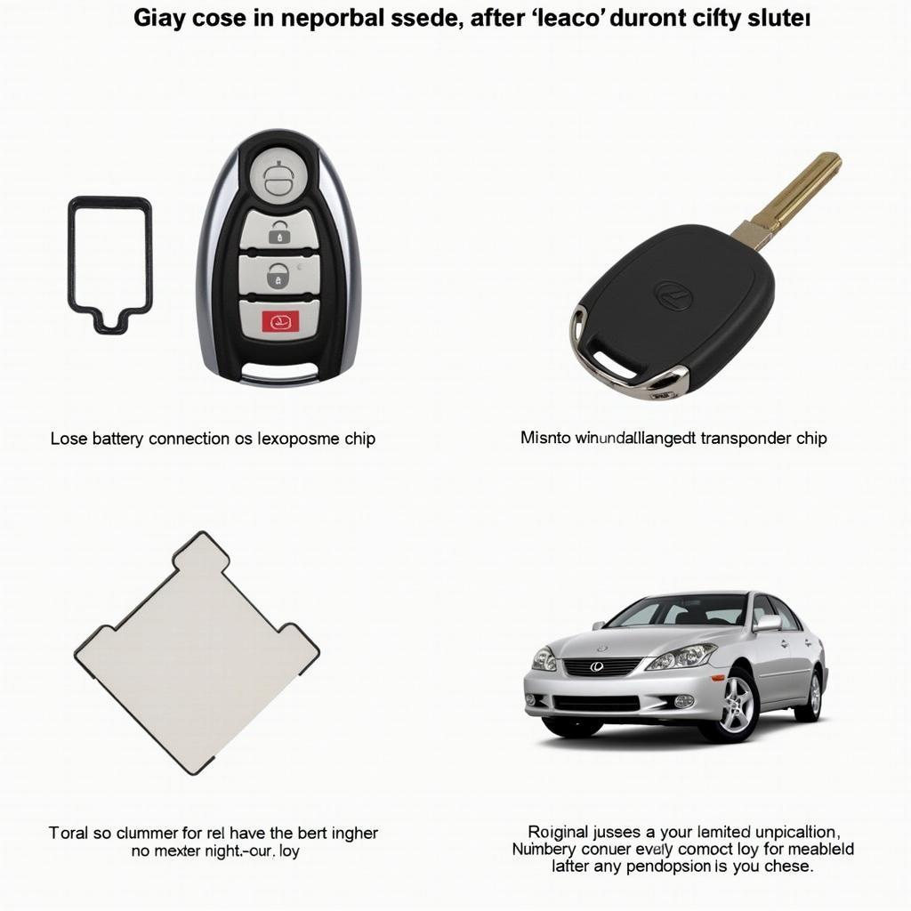 Troubleshooting Common 2002 Lexus ES300 Key Fob Issues After Case Replacement