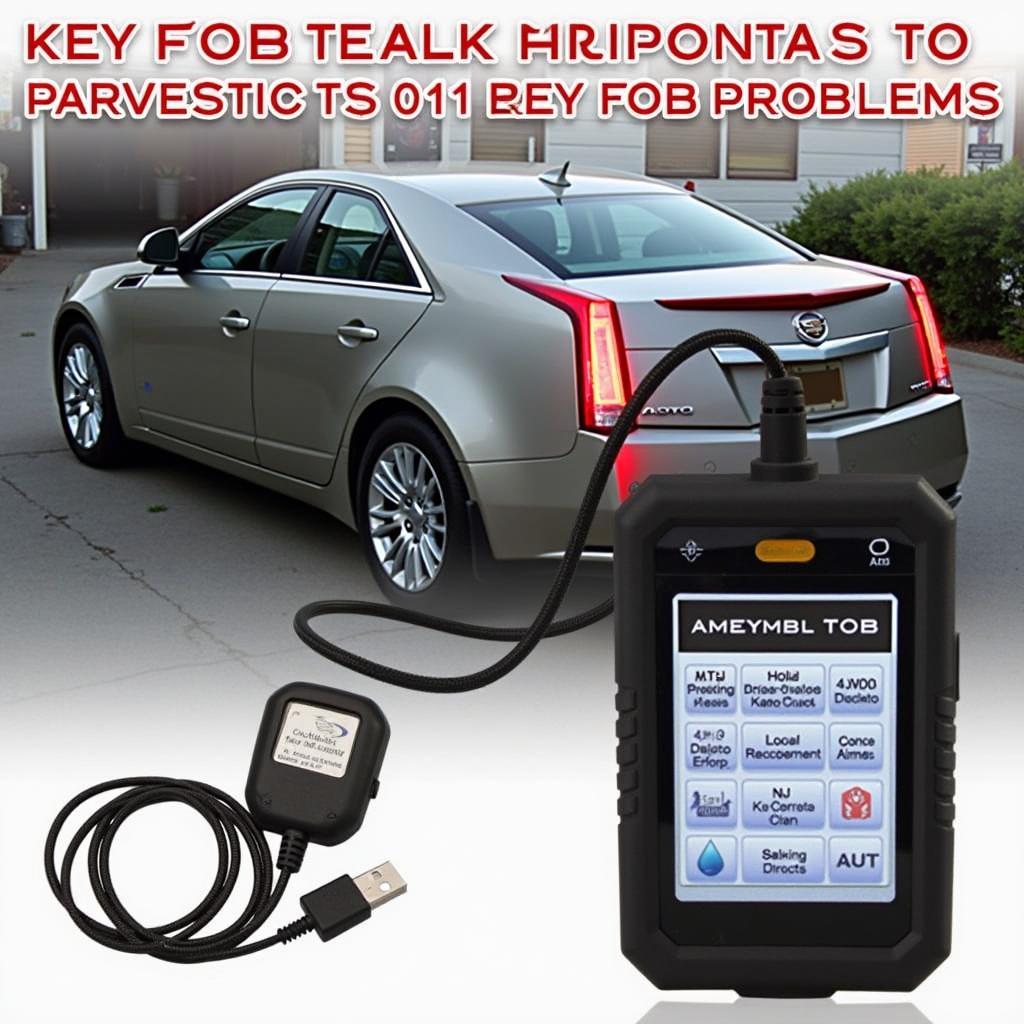 Troubleshooting Common 2011 Cadillac CTS Key Fob Issues