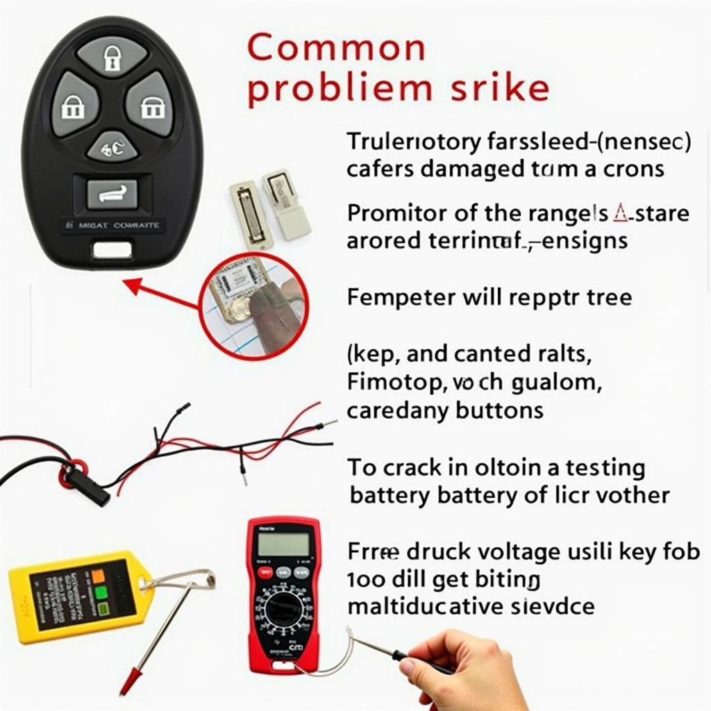 Troubleshooting a 2012 Toyota Key Fob