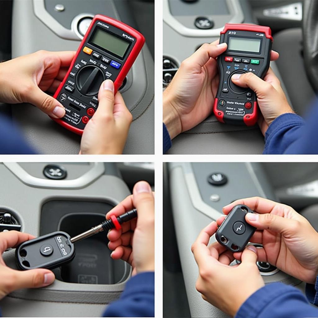 Troubleshooting a 2018 Honda Odyssey Key Fob: Checking Battery, Signal Strength, and Physical Damage