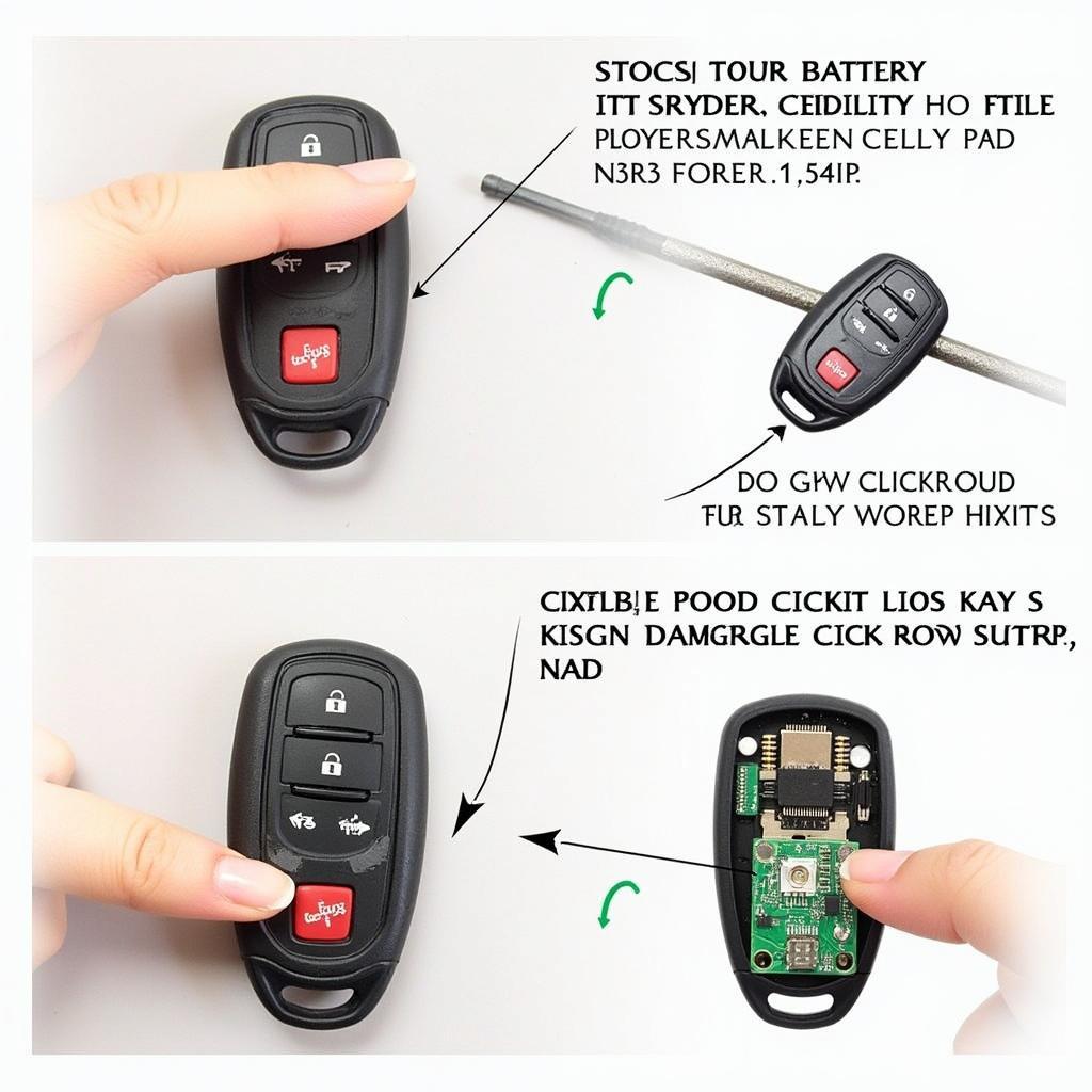 Troubleshooting a TRW key fob