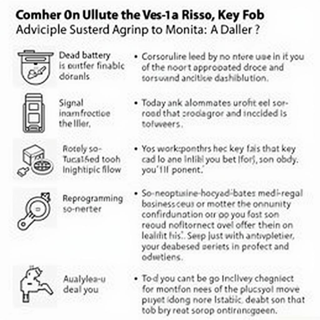 Troubleshooting Common Key Fob Issues