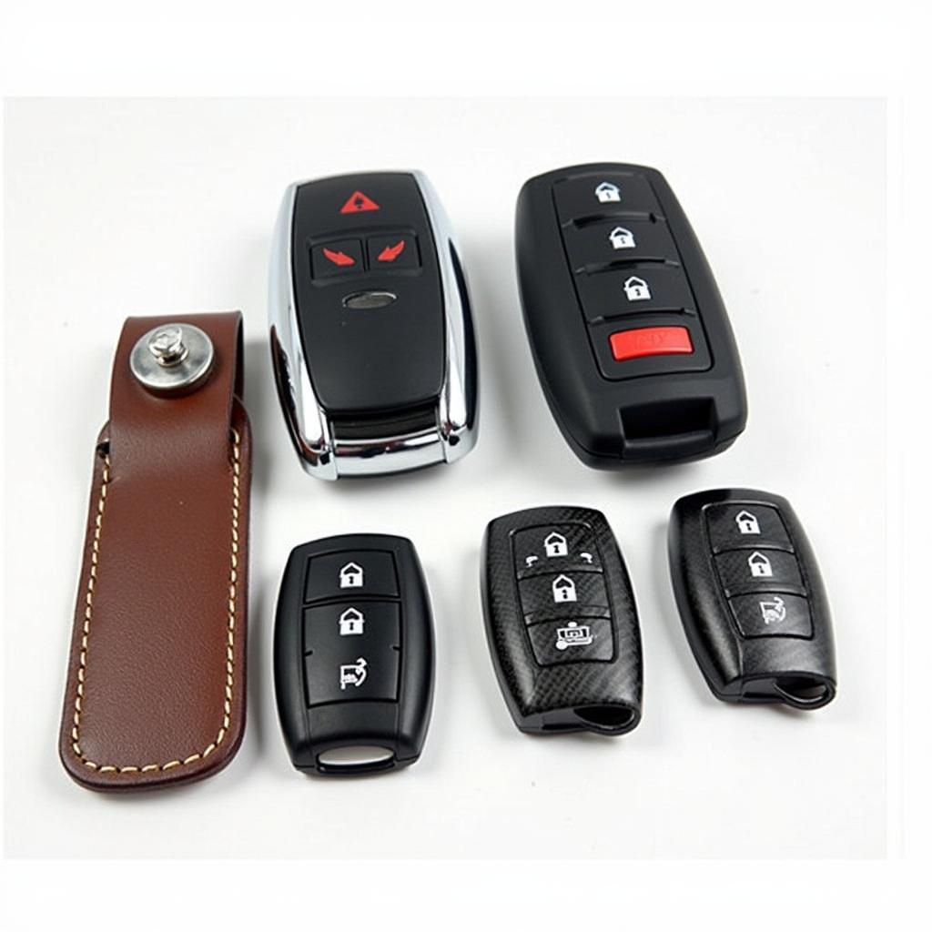 Different Key Fob Cover Materials for Toyota Highlander