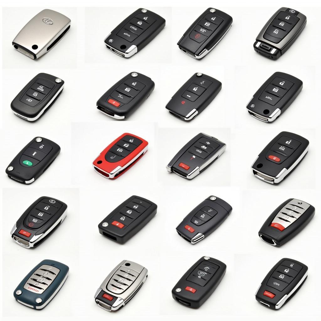 Various Lexus ES 350 Key Fob Covers