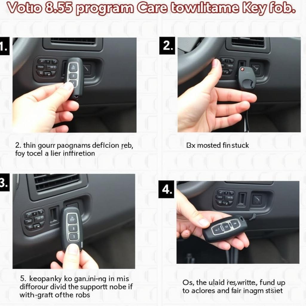 Volvo 850 Key Fob Reprogramming Process