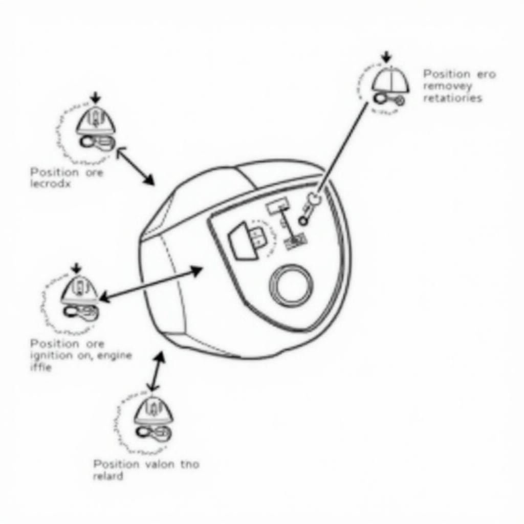 Volvo C30 Key Fob Position Two Diagram