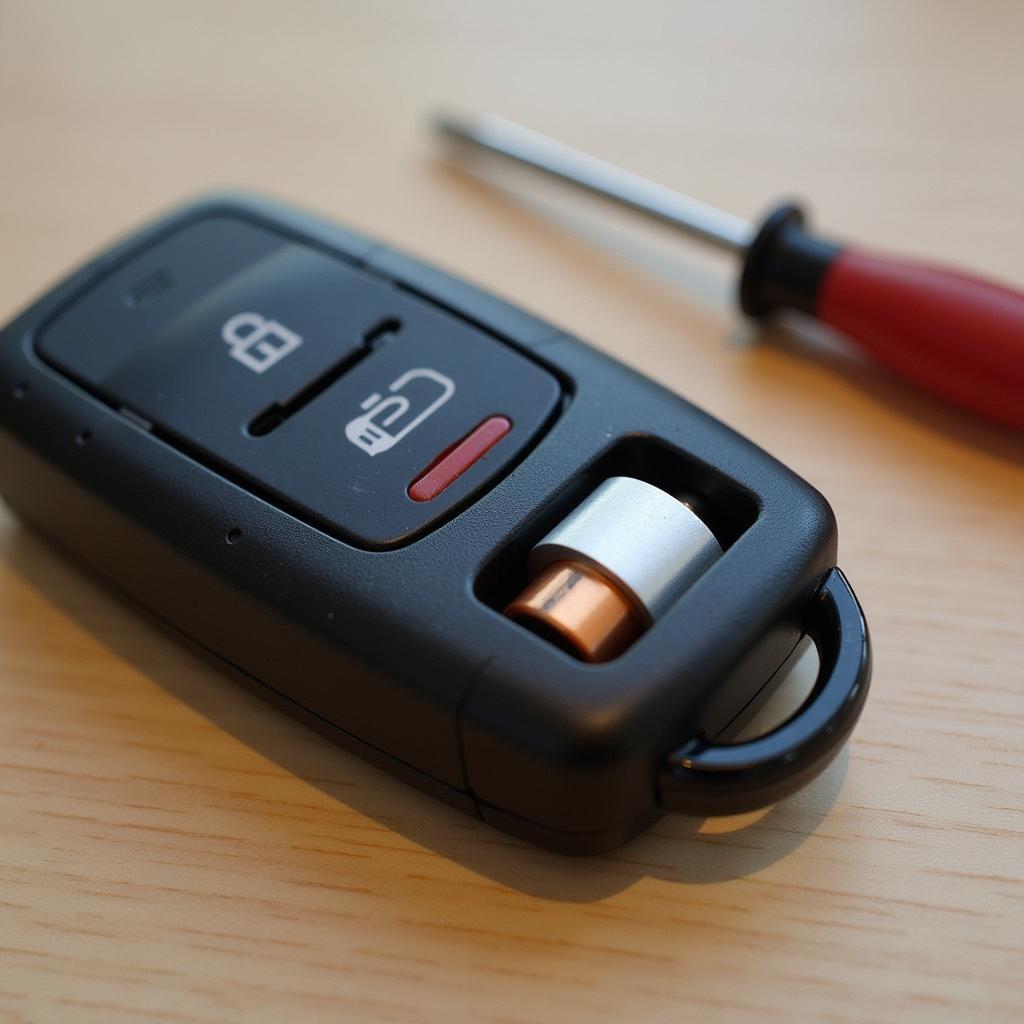 Replacing the Battery in a Volvo C70 Key Fob