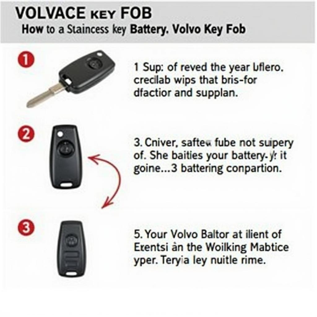 Replacing the Battery in Your Volvo Key Fob