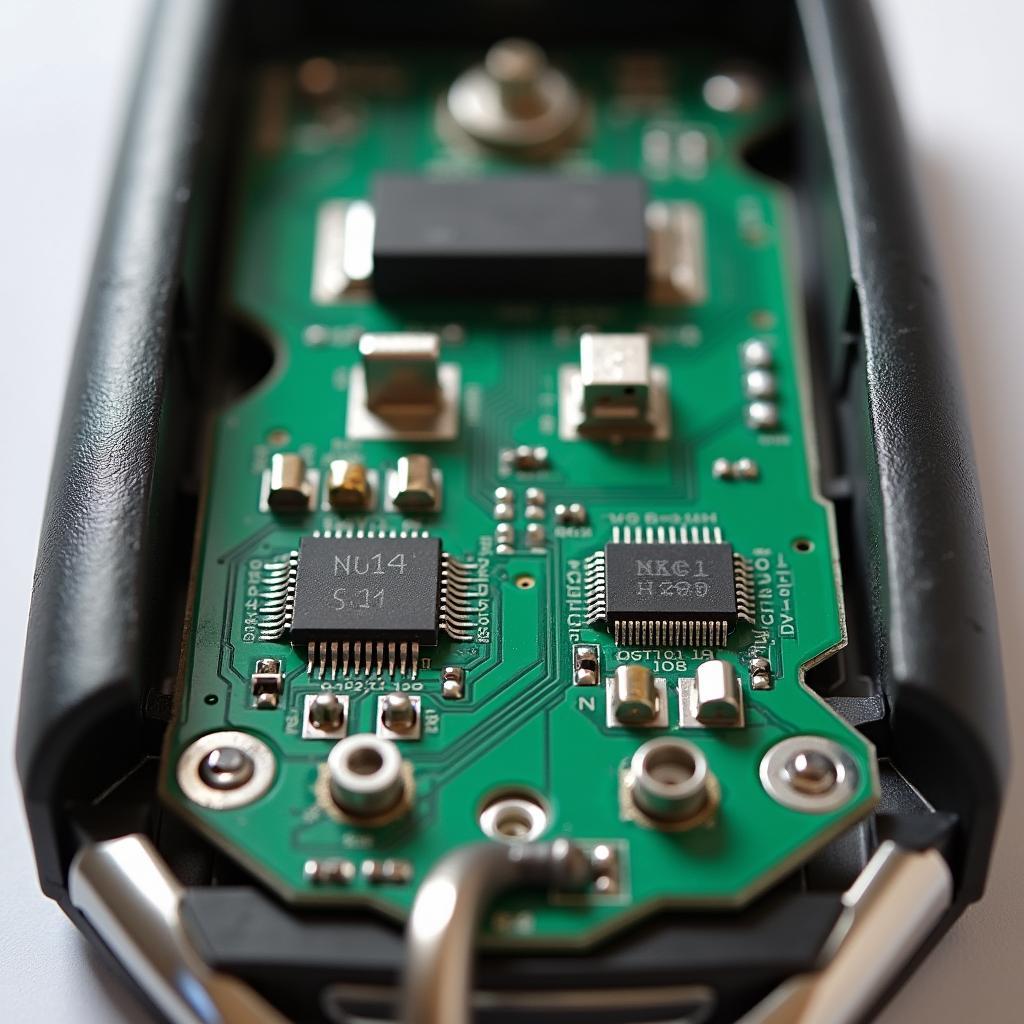 Volvo Key Fob Internal Circuit Board