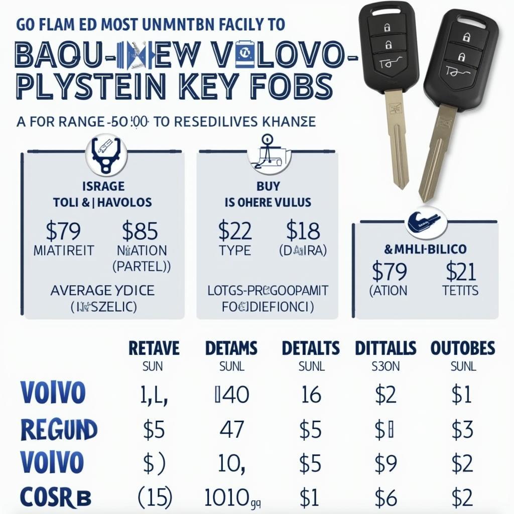 Volvo Key Fob Costs