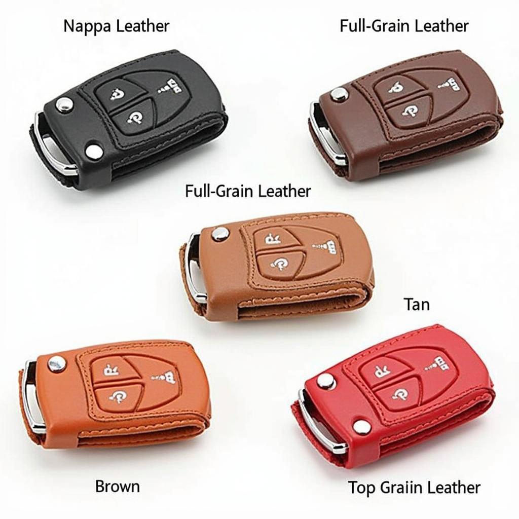 Different Types of Leather Volvo Key Fobs