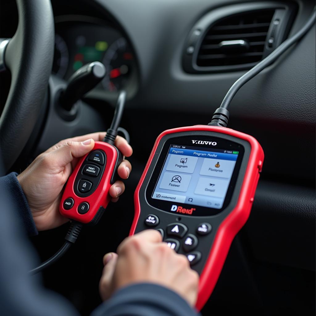 Volvo Red Key Fob Programming