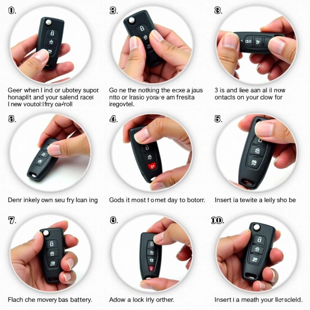 Volvo S60 Key Fob Battery Replacement Process