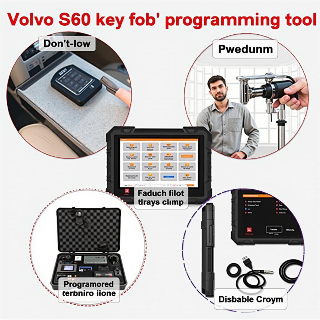 Professional tools for Volvo S60 key programming