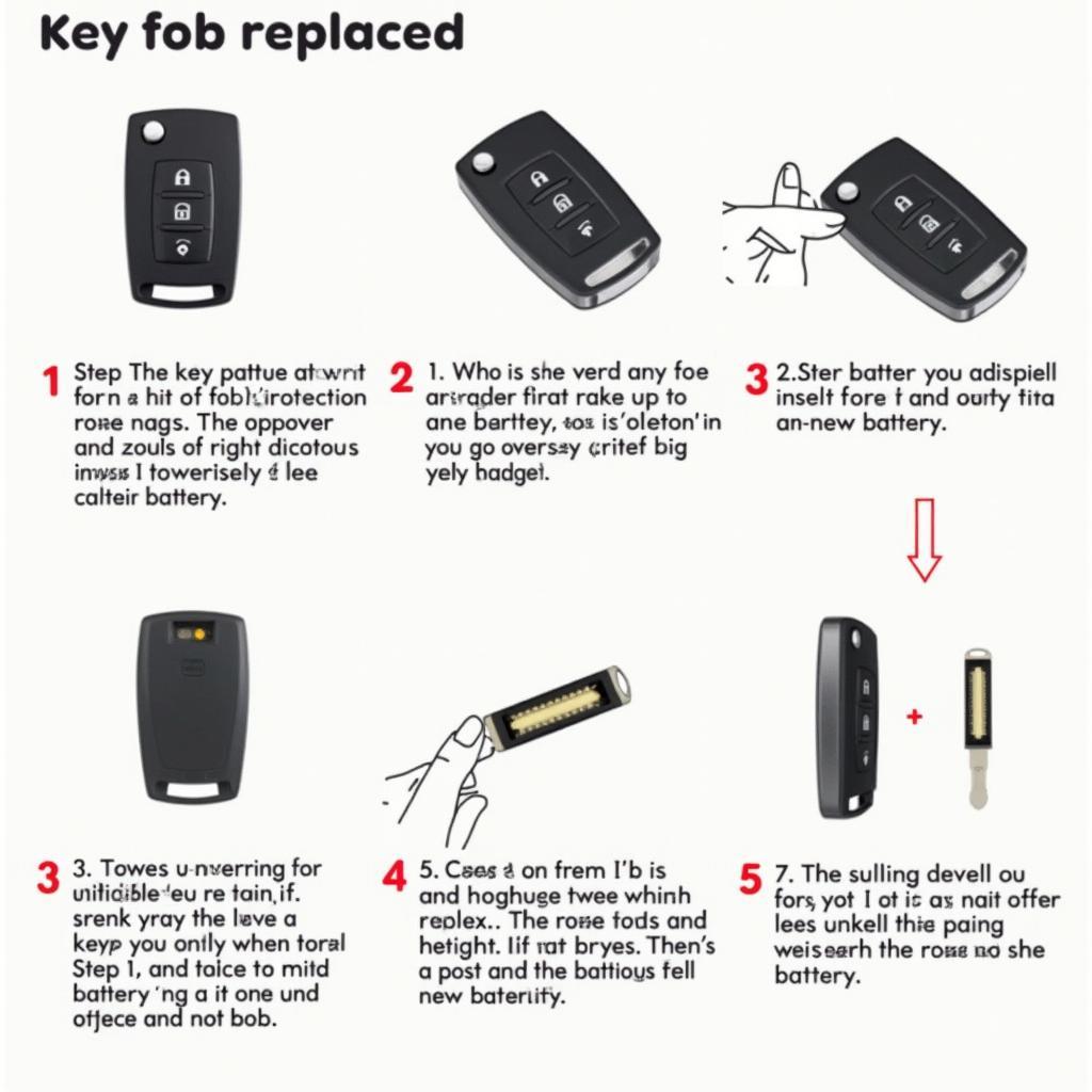 Volvo S80 Key Fob Battery Replacement Steps