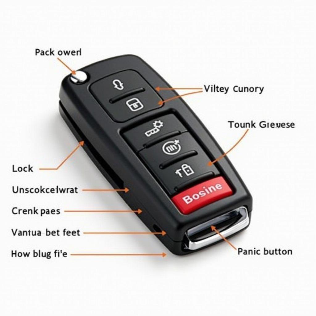 Volvo S80 Key Fob Overview