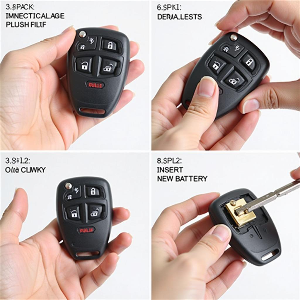 Step-by-step guide on replacing the battery in a 2011 Volvo XC60 key fob