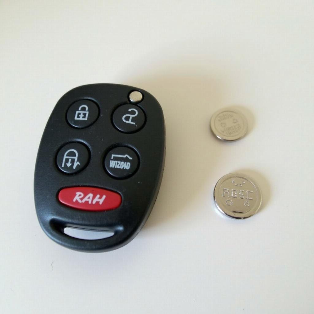 Identifying the CR2032 battery for a Volvo XC90 key fob