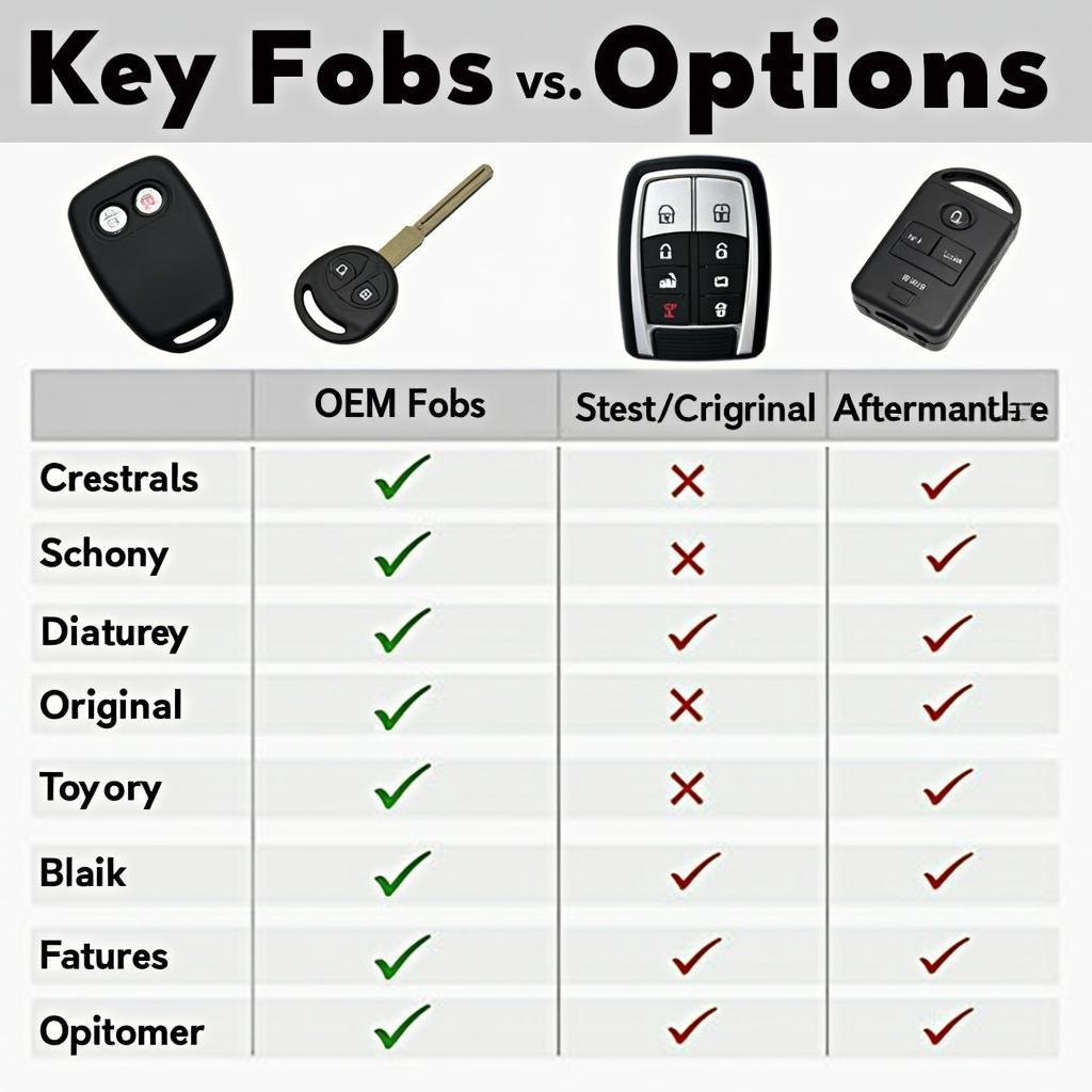 Different Key Fob Options for the Volvo XC90: OEM vs. Aftermarket