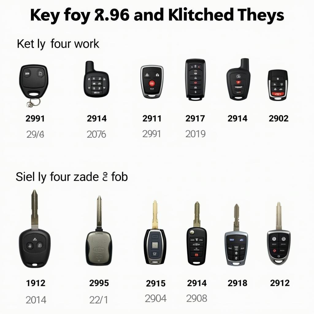 Different Types of Volvo XC90 Key Fobs