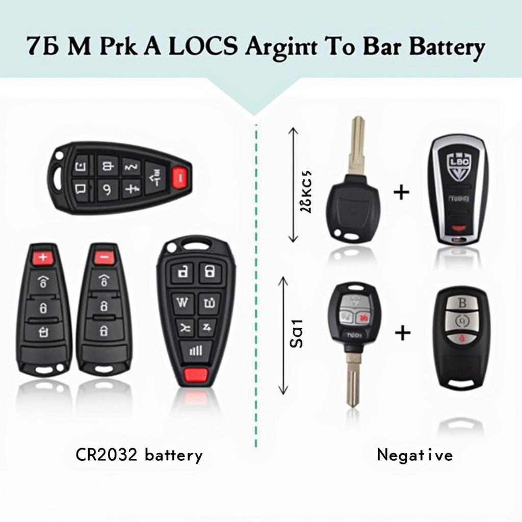 Different VW 2017 Key Fob Battery Types