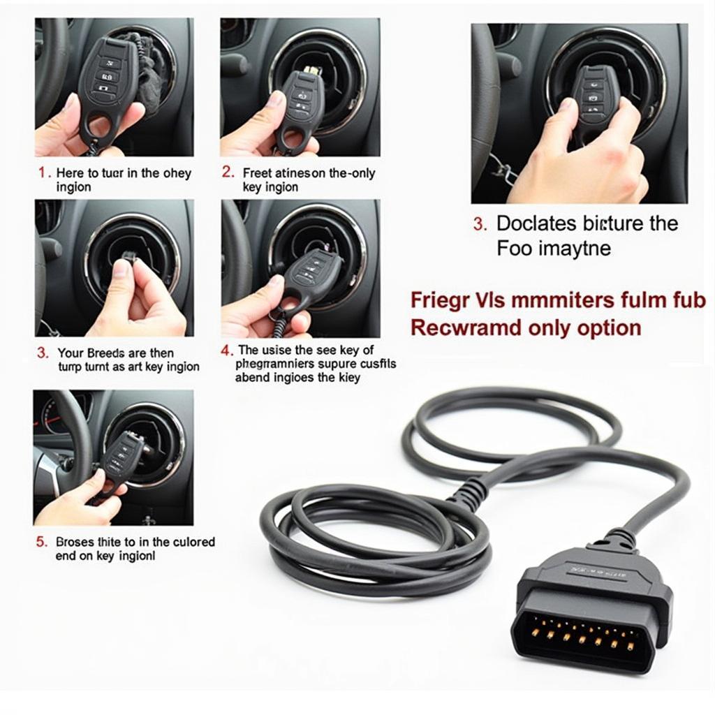 VW Beetle Key Fob Programming Process