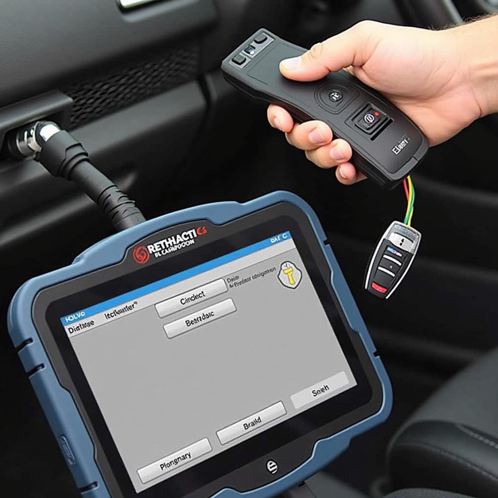 VW Beetle Key Fob Programming Process Using Diagnostic Tool