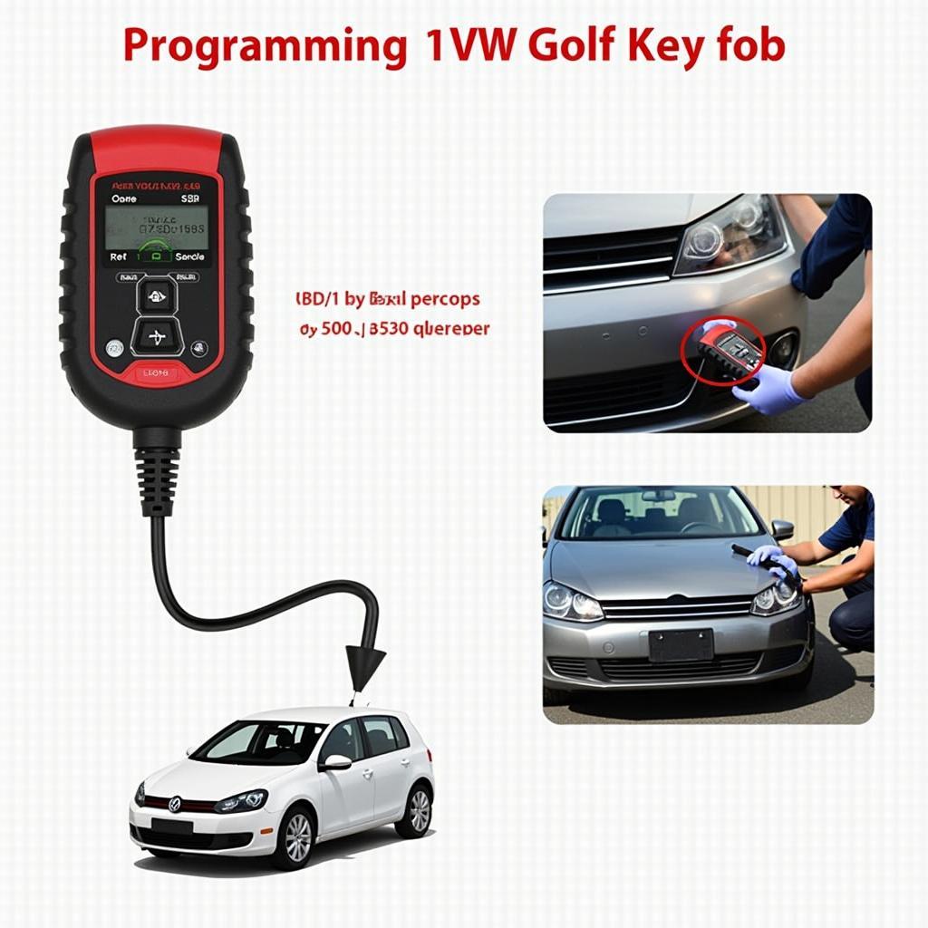 VW Golf Key Fob Programming with Diagnostic Tool