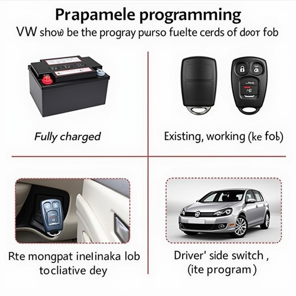 VW Golf Key Fob Programming Tools